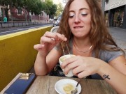 Venom Evil made a mess when drinking a coffee with 