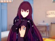 【エロゲーコイカツ！】FGO スカサハ3DCGアニメ動画(フェイト)[Hentai Game Koikatsu! Fate Scáthach(Anime 3DCG Video)] 1/16