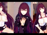 【エロゲーコイカツ！】FGO スカサハ3DCGアニメ動画(フェイト)[Hentai Game Koikatsu! Fate Scáthach(Anime 3DCG Video)] 14/16