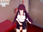 【エロゲーコイカツ！】FGO スカサハ3DCGアニメ動画(フェイト)[Hentai Game Koikatsu! Fate Scáthach(Anime 3DCG Video)] 4/16