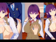 【エロゲーコイカツ！】FGO 間桐桜3DCGアニメ動画(フェイト)[Hentai Game Koikatsu! Fate Sakura Matou(Anime 3DCG Video)] 14/16