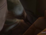 Sensual Dance Between Ends in Tremendous Lesbian Fuck - Sexual Hot Animations 9/16