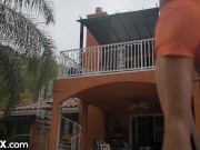 EroticaX - Poolboy Fucks Scarlit Scandal Harder Than Her Husband Can 3/16