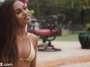 EroticaX - Poolboy Fucks Scarlit Scandal Harder Than Her Husband Can 5/16