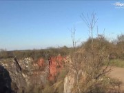 MILF Julia anal fucked by Mugur Outdoor at Grand Canyon Prague PROMO 6/16