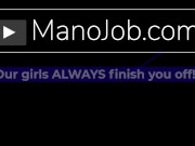 Kiki Daire jerks off Mr. POV in the point-of-view hand job video Dare to Daire! 16/16