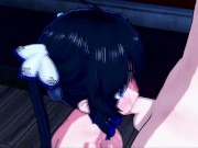 Hestia Danmachi Creampie and Blowjobs in the dining room 14/16
