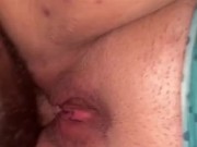 I fucked my little slut until she orgasmed. I busted on her tits and face 8/16