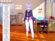 【エロゲーコイカツ！】VTuber 猫又おかゆ3DCGアニメ動画(バーチャルYoutuber)[Hentai Game Koikatsu! Nekomata Okayu (Anime 3DCG 1/16
