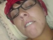 Amateur couple POV fuck and cum in mouth 10/16