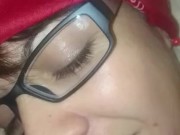 Amateur couple POV fuck and cum in mouth 8/16