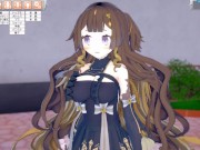 【エロゲーコイカツ！】VTuber アーニャ・メルフィッサ3DCGアニメ動画(バーチャルYoutuber)[Hentai Game Koikatsu! Anya Melfissa (Anime 3D 2/16