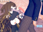 【エロゲーコイカツ！】VTuber アーニャ・メルフィッサ3DCGアニメ動画(バーチャルYoutuber)[Hentai Game Koikatsu! Anya Melfissa (Anime 3D 4/16