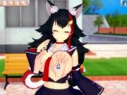 【エロゲーコイカツ！】VTuber 大神ミオ3DCGアニメ動画(バーチャルYoutuber)[Hentai Game Koikatsu! Ookami Mio(Anime 3DCG Video)] 2/16