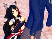 【エロゲーコイカツ！】VTuber 大神ミオ3DCGアニメ動画(バーチャルYoutuber)[Hentai Game Koikatsu! Ookami Mio(Anime 3DCG Video)] 4/16