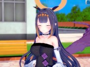 【エロゲーコイカツ！】VTuber 一伊那尓栖3DCGアニメ動画(バーチャルYoutuber)[Hentai Game Koikatsu! Ninomae Ina'nis(Anime 3DCG 1/16
