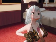 3D HENTAI Neko girl titjob your cock 5/16