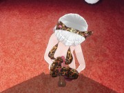 3D HENTAI Neko girl strokes your dick with her paws 7/16