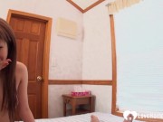 I had to film getting blown from two asian hotties 16/16