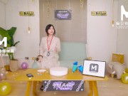 【国产】麻豆传媒作品/MTVQ7-EP1密室逃脱节目篇/精彩预告 4/16