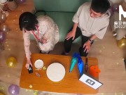 【国产】麻豆传媒作品/MTVQ7-EP1密室逃脱节目篇/精彩预告 5/16