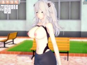 【エロゲーコイカツ！】VTuber 獅白ぼたん3DCGアニメ動画(バーチャルYoutuber)[Hentai Game Koikatsu! Shishiro Botan(Anime 3DCG 2/16