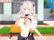 【エロゲーコイカツ！】VTuber 獅白ぼたん3DCGアニメ動画(バーチャルYoutuber)[Hentai Game Koikatsu! Shishiro Botan(Anime 3DCG 3/16