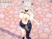 【エロゲーコイカツ！】VTuber 獅白ぼたん3DCGアニメ動画(バーチャルYoutuber)[Hentai Game Koikatsu! Shishiro Botan(Anime 3DCG 4/16
