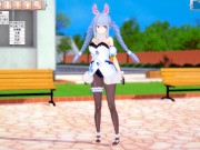 【エロゲーコイカツ！】VTuber 兎田ぺこら3DCG巨乳アニメ動画(バーチャルYoutuber)[Hentai Game Koikatsu! Usada Pekora(Anime 3DCG Vide 1/16