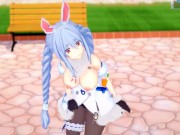 【エロゲーコイカツ！】VTuber 兎田ぺこら3DCG巨乳アニメ動画(バーチャルYoutuber)[Hentai Game Koikatsu! Usada Pekora(Anime 3DCG Vide 3/16