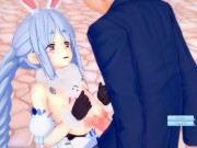 【エロゲーコイカツ！】VTuber 兎田ぺこら3DCG巨乳アニメ動画(バーチャルYoutuber)[Hentai Game Koikatsu! Usada Pekora(Anime 3DCG Vide 8/16