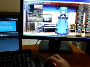 【エロゲーコイカツ！】VTuber 潤羽るしあ3DCG巨乳アニメ動画(バーチャルYoutuber)[Hentai Game Koikatsu! Uruha Rushia(Anime 3DCGVideo 15/16