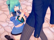 【エロゲーコイカツ！】VTuber 潤羽るしあ3DCG巨乳アニメ動画(バーチャルYoutuber)[Hentai Game Koikatsu! Uruha Rushia(Anime 3DCGVideo 5/16