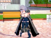 【エロゲーコイカツ！】VTuber 白銀ノエル3DCG巨乳アニメ動画(バーチャルYoutuber)[Hentai Game Koikatsu! Shirogane Noel(Anime 3DCG 4/16