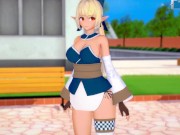 【エロゲーコイカツ！】VTuber 不知火フレア3DCG巨乳アニメ動画(バーチャルYoutuber)[Hentai Game Koikatsu! Shiranui Flare(Anime 3DCG 1/16