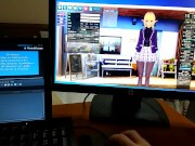 【エロゲーコイカツ！】VTuber 不知火フレア3DCG巨乳アニメ動画(バーチャルYoutuber)[Hentai Game Koikatsu! Shiranui Flare(Anime 3DCG 15/16