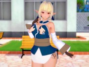 【エロゲーコイカツ！】VTuber 不知火フレア3DCG巨乳アニメ動画(バーチャルYoutuber)[Hentai Game Koikatsu! Shiranui Flare(Anime 3DCG 2/16