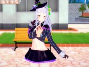 【エロゲーコイカツ！】VTuber 紫咲シオン3DCG巨乳アニメ動画(バーチャルYoutuber)[Hentai Game Koikatsu! Murasaki Shion(Anime 3DCG Vi 1/16