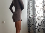 slender girl masturbates her pussy on camera 3/16