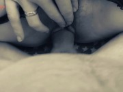 friend's wife shoved a dick in her mouth and filled with sperm. first person sex 4/16