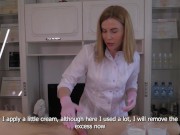 How to properly shave a big penis, master class by SugarNadya 14/16