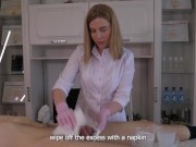 How to properly shave a big penis, master class by SugarNadya 15/16