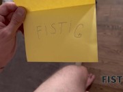 FIST4K. Babe has pussy nailed with the friends penis before fisting 9/16