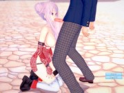 【エロゲーコイカツ！】VTuber 田中ヒメ3DCG巨乳アニメ動画(バーチャルYoutuber)[Hentai Game Koikatsu! Tanaka Hime(Anime 3DCG Video) 6/16