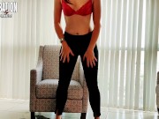 Tight pants and high heel dangling, sexy classy fuck 13/16