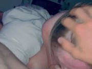 Pregnant momma riding that cock while getting finger fucked in the ass 2/16
