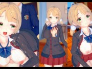 【エロゲーコイカツ！】VTuber しぐれうい3DCG巨乳アニメ動画(バーチャルYoutuber)[Hentai Game Koikatsu! Shigure Ui(Anime 3DCG Video) 14/16
