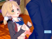 【エロゲーコイカツ！】VTuber しぐれうい3DCG巨乳アニメ動画(バーチャルYoutuber)[Hentai Game Koikatsu! Shigure Ui(Anime 3DCG Video) 8/16