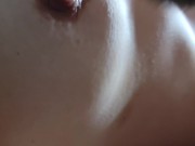 He lubes my dildo with my pussy, then I fuck his ass til he cums like a good boy!! 3/16