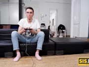 SISPORN. Temping stepbrother was successful and ended with sex for girl 3/16